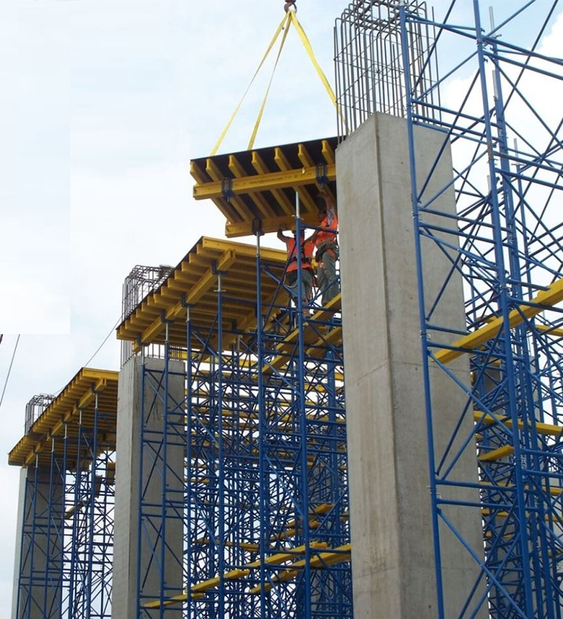 H Tipi Kalıpaltı Yük İskele Sistemi